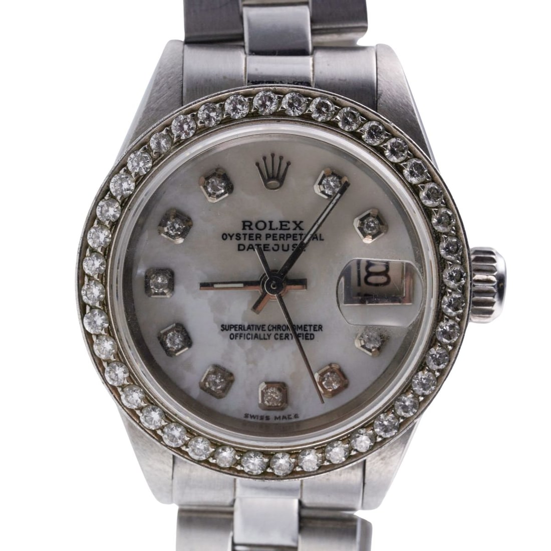 Rolex Datejust 26mm Diamond MOP Ladies Watch 6924 (1 of 5)