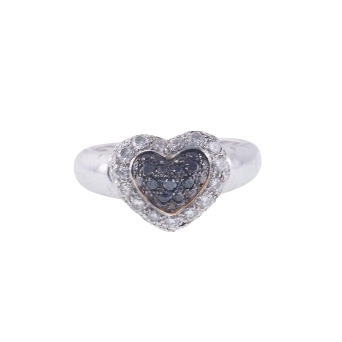 Chopard 18k Gold Diamond Heart Ring (1 of 4)