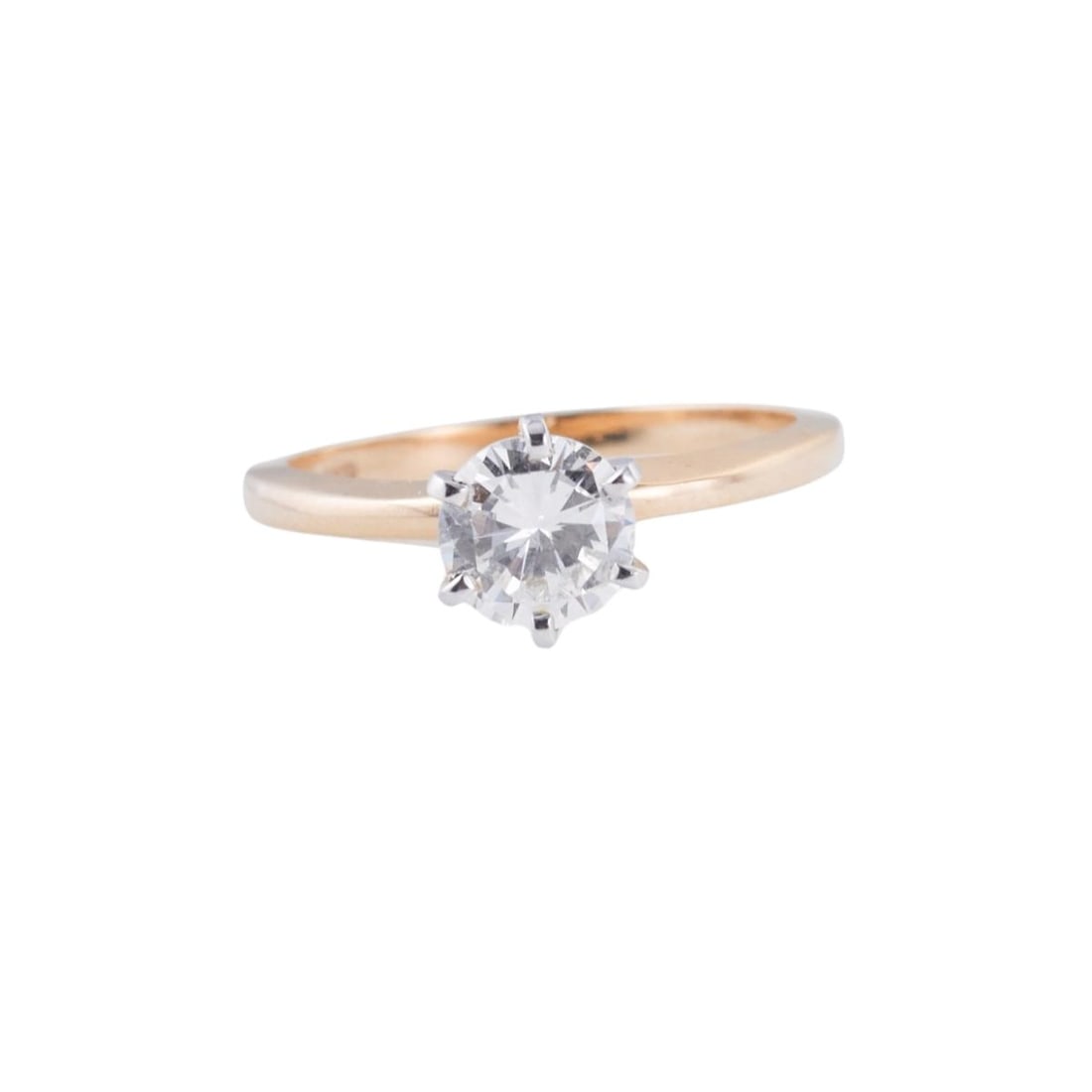 14k Gold Diamond Engagement Ring (1 of 4)