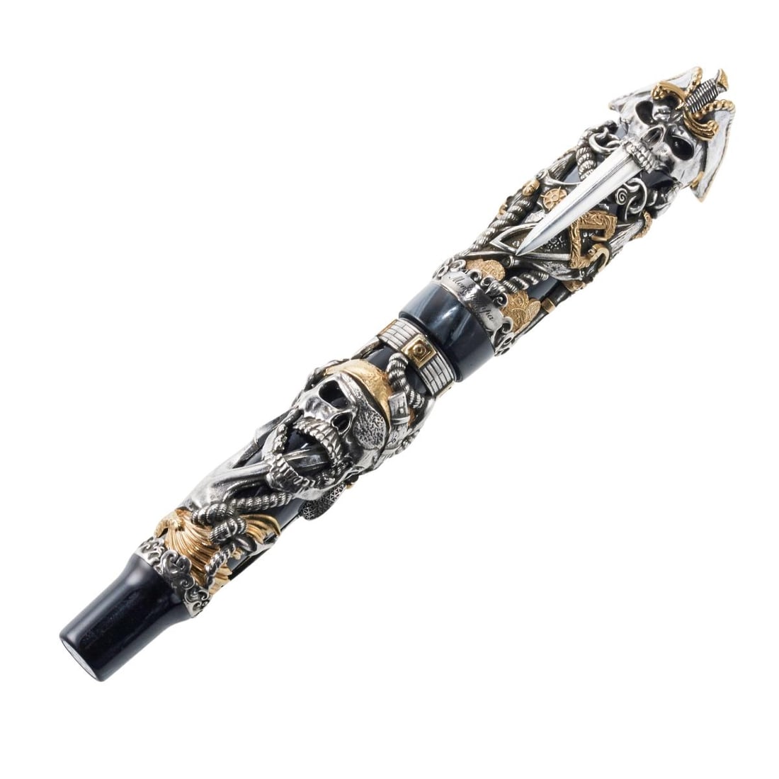 Montegrappa Pirates Sterling Silver Limited Edition Rollerball Pen 145/399 (1 of 8)
