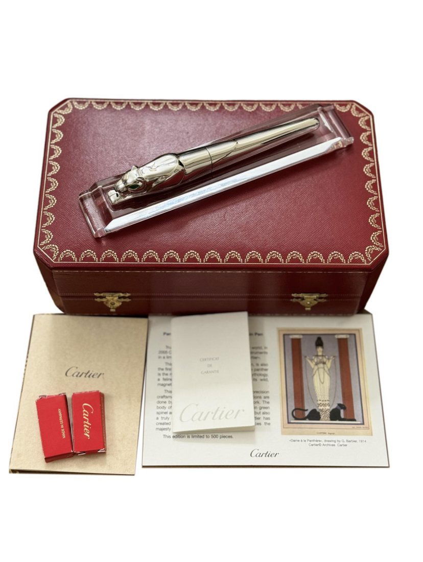 Cartier Panthere de Cartier Exceptional Limied Edition Fountain Pen 291/500 (1 of 7)