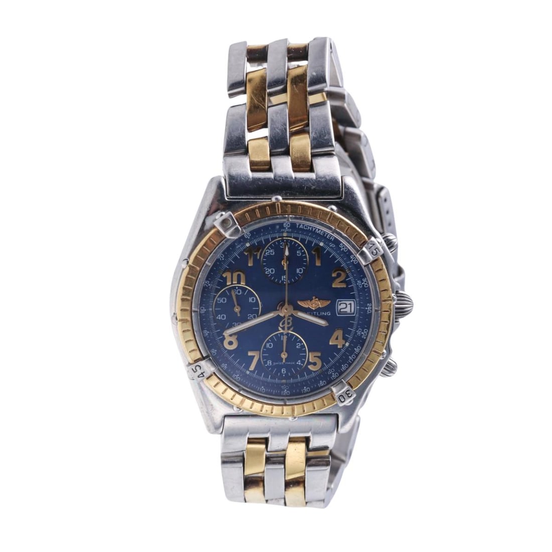 Breitling Chronomat Chronograph Two Tone Watch D13050 (1 of 4)
