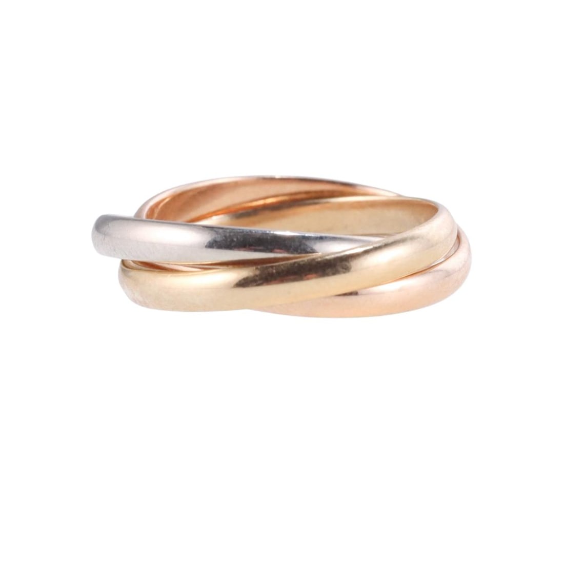 Cartier Trinity 18k Gold Rolling Band Ring (1 of 4)