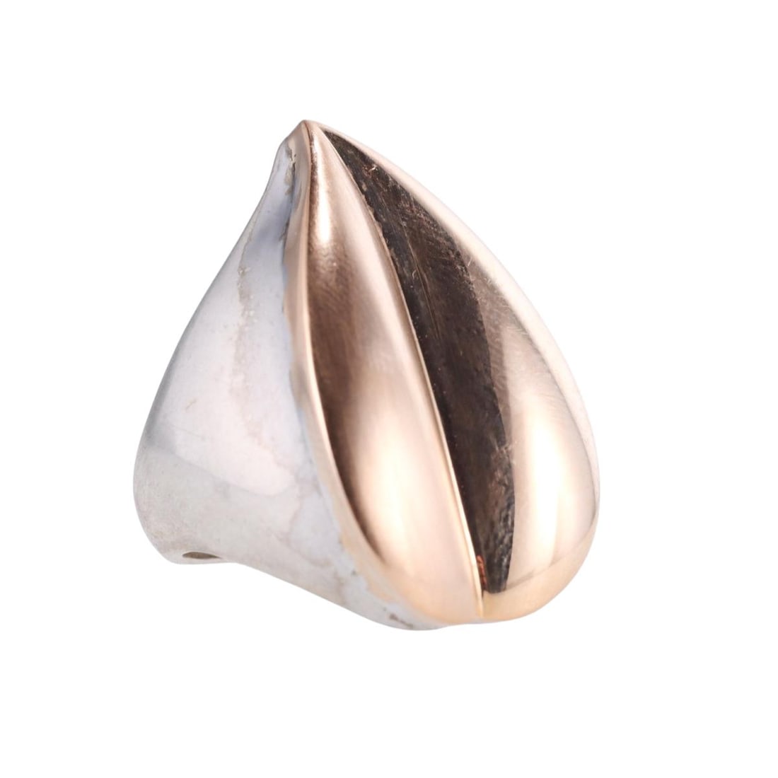 Gianni Bulgari 18k Gold Sterling Silver Ring (1 of 5)