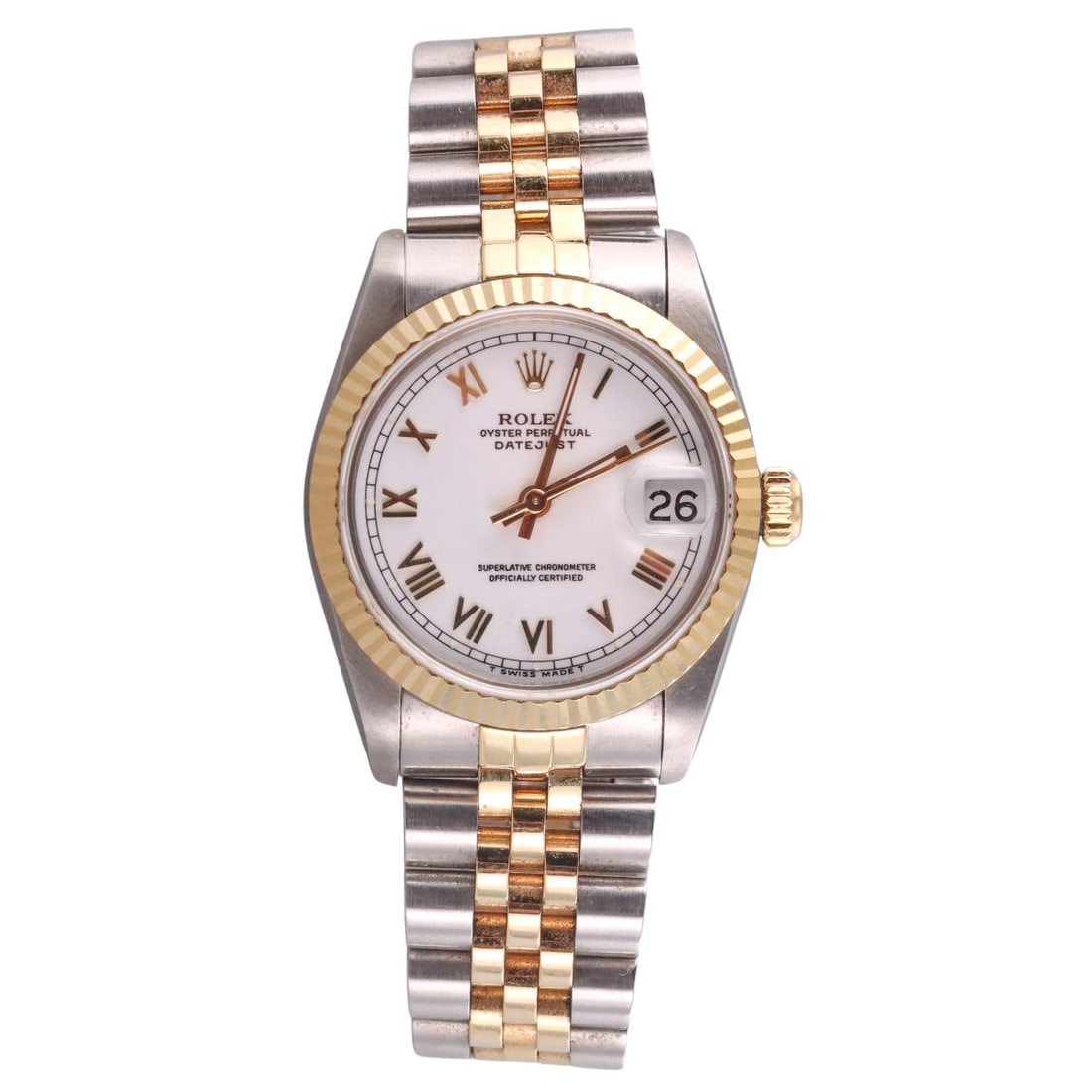 Rolex Datejust 31mm Midsize Two Tone Watch 68273 (1 of 5)