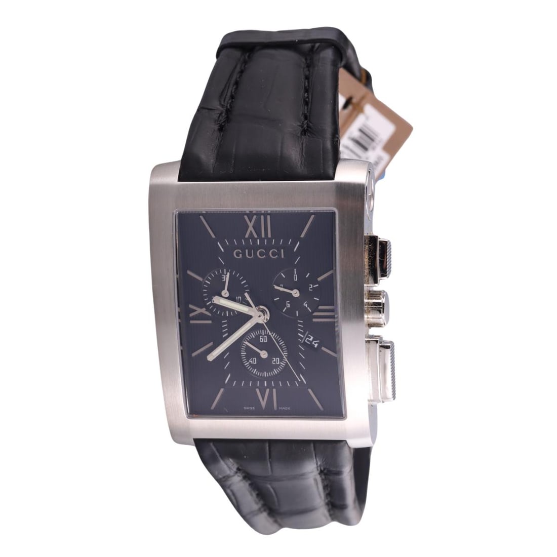 Gucci 8600 Chronograph Watch YA086307: Metal : Designer : Movement : Measurements : Reference/Model: : Functions : Condition : Additional :