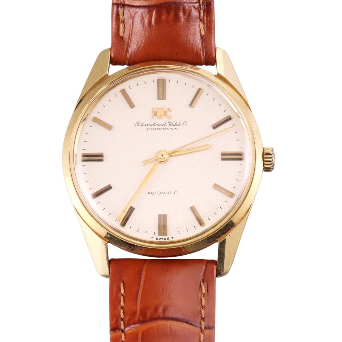 Vintage IWC 18k Gold Cal. 854 Watch R810A (1 of 4)