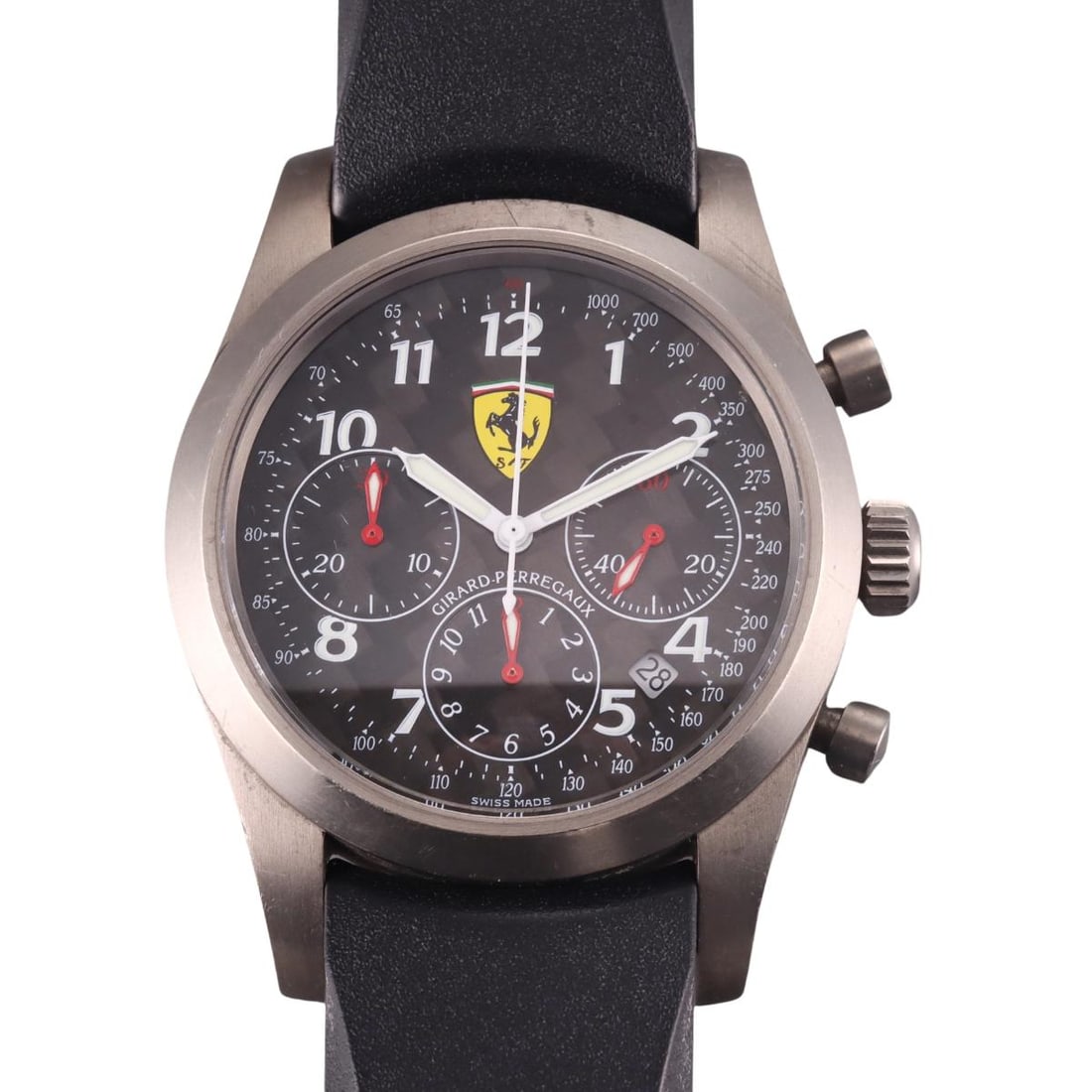 Girard Perregaux Titanium Ferrari Chronograph Limited Edition 32/50 4955 (1 of 5)