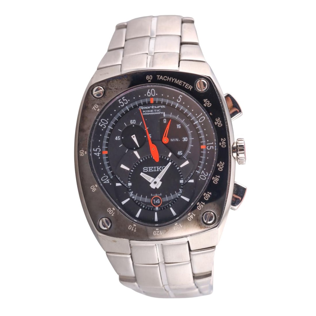 Seiko Sportura Kinetic Stainless Steel Watch 492011 (1 of 4)