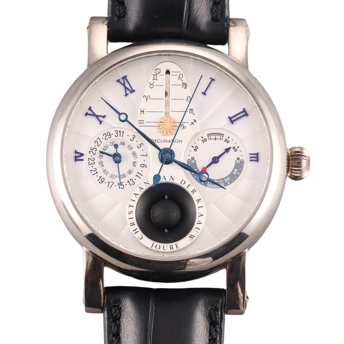 Christiaan Van Der Klaauw Real Moon 1980 18k Gold Watch CKRL7724 (1 of 5)