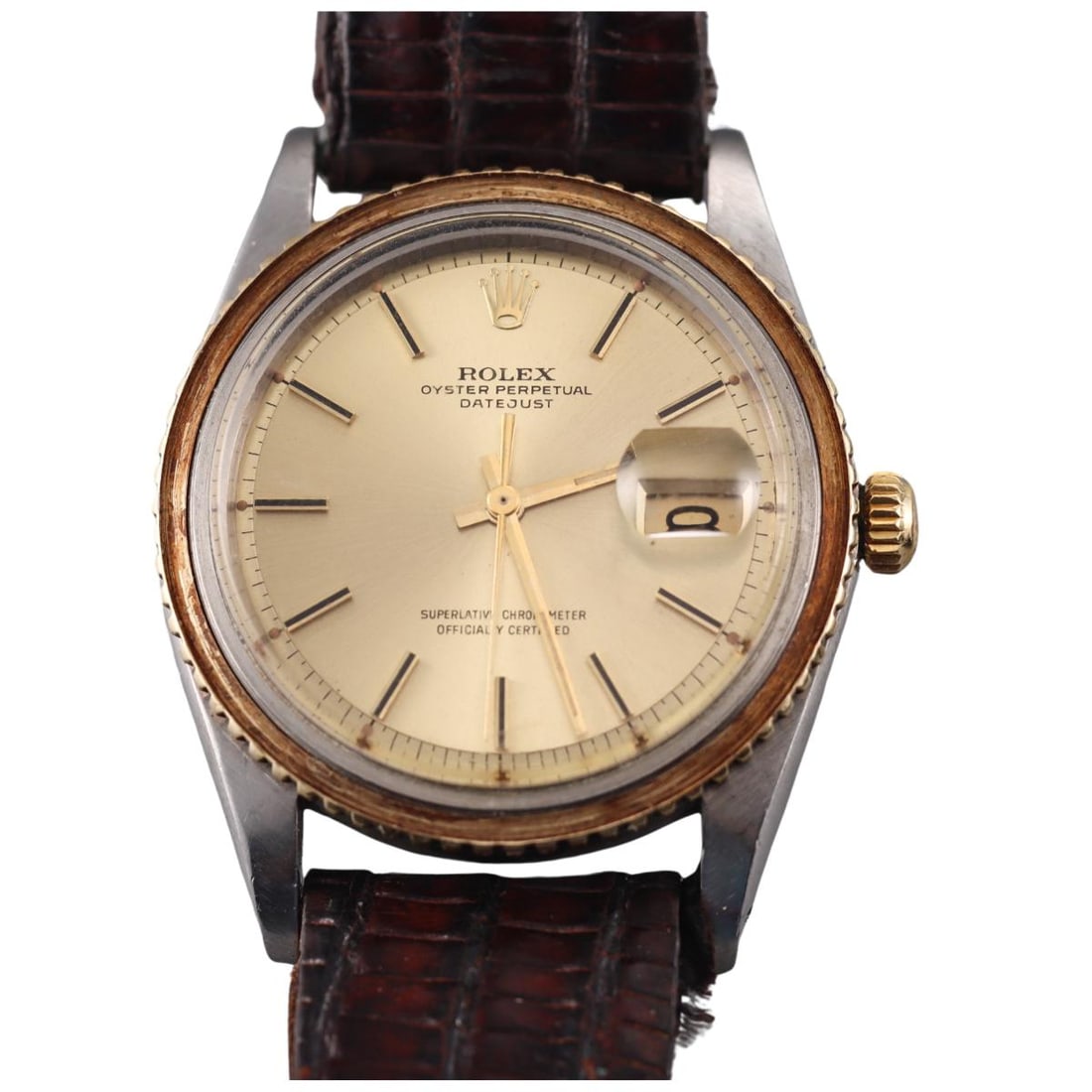 Vintage Rolex Datejust Thunderbird Two Tone Watch 1625 (1 of 5)