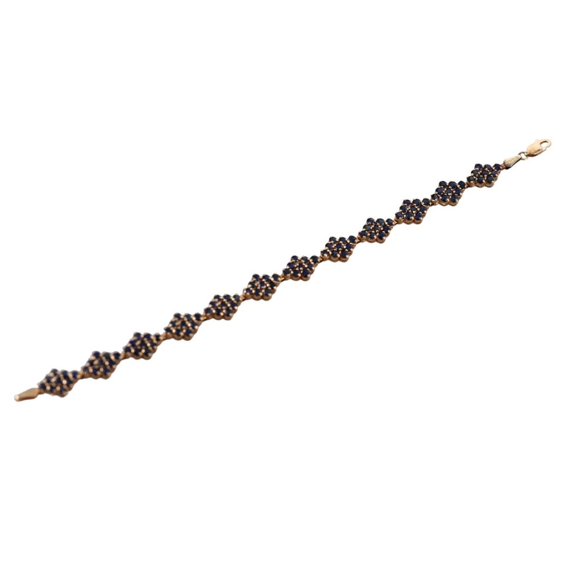 14k Gold Sapphire Bracelet (1 of 4)
