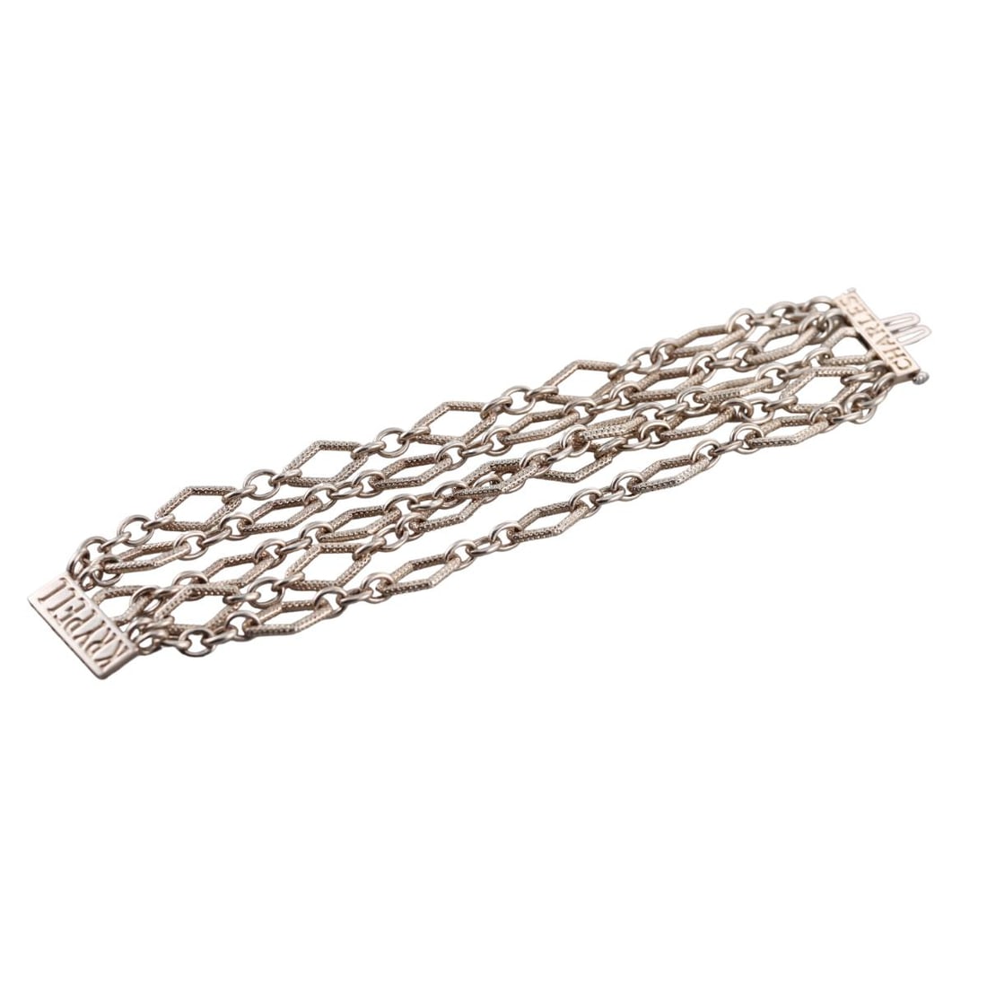 Krypell Sterling Silver 14k Gold Multi Row Bracelet (1 of 4)