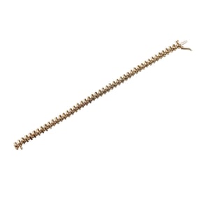 14k Gold Diamond Tennis Bracelet