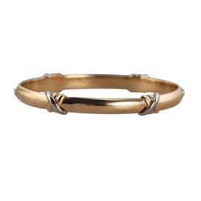 Cartier Trinity 18k Gold Bangle Bracelet