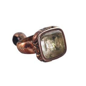 Antique Victorian Intaglio Fob Pendant