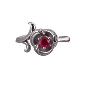Carrera y Carrera Origen 18k Gold Ruby Ring