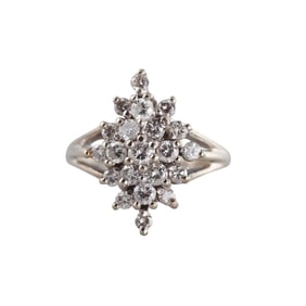 14k Gold Diamond Ring