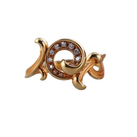 Carrera y Carrera Origen 18k Gold Diamond Ring