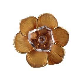 Carrera y Carrera Gardenia Gold Diamond Flower Ring
