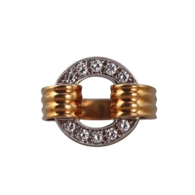 Van Cleef & Arpels 1960s Diamond 18k Gold Ring