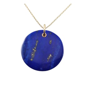 Ippolita 18k Gold Lapis Pendant Necklace