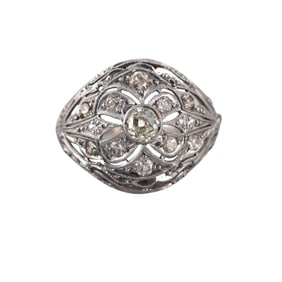 Platinum Diamond Ring