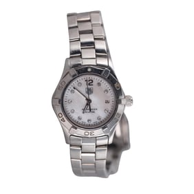 Tag Heuer Aquaracer Diamond MOP Ladies Watch WAF1415