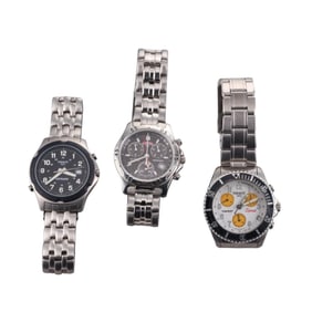 Tissot & Certina Lot of 3 Watches