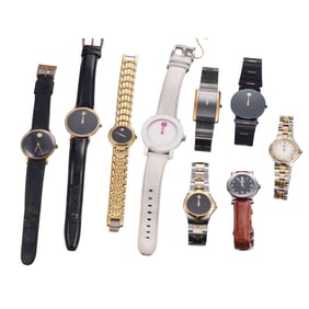 Movado Lot of 9 Watches