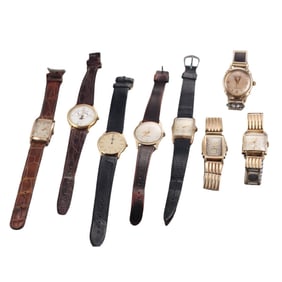 Longines Elgin Bulova Benrus Tissot Waltham Watch Lot