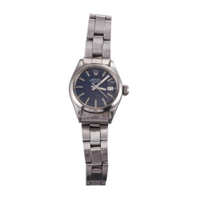 Rolex Date Blue Dial 26mm Watch 6919