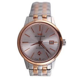Glycine Classic Two Tone Watch 3910.5