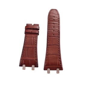 Audemars Piguet Royal Oak Rose Gold Leather Diamond Strap