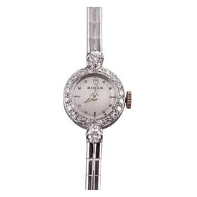 Vintage Rolex 14k Gold Diamond Ladies Watch 4787