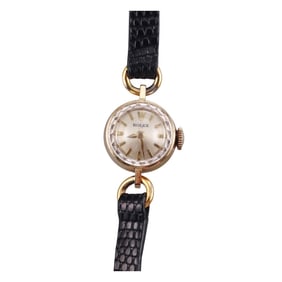 Vintage Rolex 18k Gold Watch
