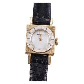 Vintage Gubelin 18k Gold Ladies Watch