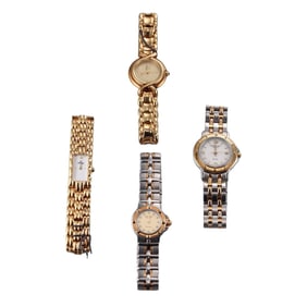 Fendi & Raymond Weil lot of 4 Watches