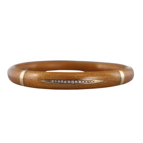 Alessandro Fantami 18k Gold Diamond Enamel Bracelet