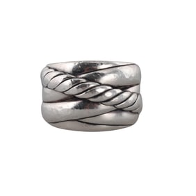 David Yurman Sterling Silver Band Ring