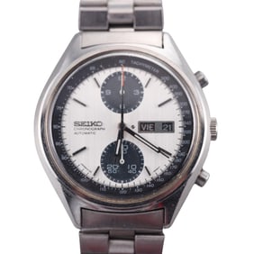 Vintage 1970's Seiko Panda Chronograph 6138-8020