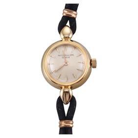 Vintage Patek Philippe 18k Gold Ladies Watch 3006