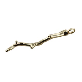 Ippolita 18k Gold Coral Branch Pendant