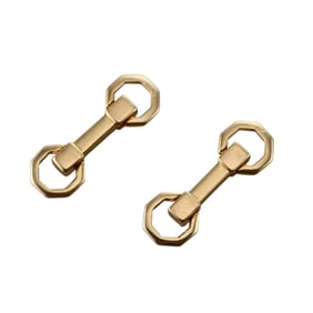 Midcentury Italian 18k Gold Cufflinks