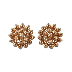 Aletto Brothers 18k Gold Diamond Earrings