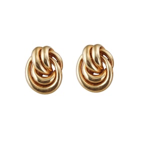 Van Cleef & Arpels Vintage 18k Gold Earrings