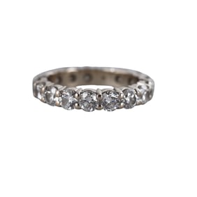 14k Gold 2.70ctw Diamond Eternity Wedding Band Ring