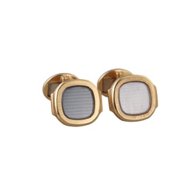 Patek Philippe Nautilus 18k Gold Cufflinks