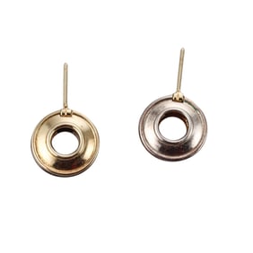 Tiffany & Co Picasso 18k Gold Silver Double Sided Earrings