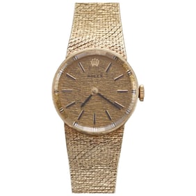 Vintage Rolex 14k Gold Ladies Watch